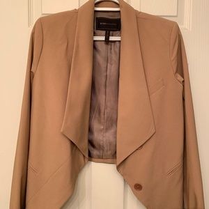 BCBG Maxazria Nude Camel Blazer